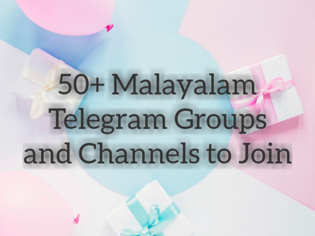 Malayalam Telegram Channels and Groups Link to Join